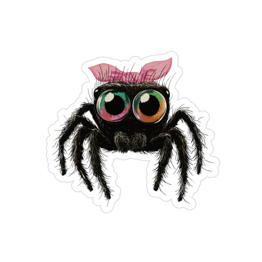 Pink Bow Cutie Spoodie - Fun Die-Cut Sticker