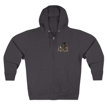 Jumping Spider Zippy Hoodie - Back to 1930's