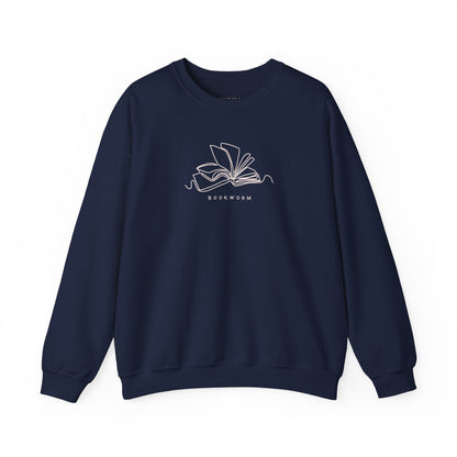 Bookworm Sweatshirt - Minimalist edition