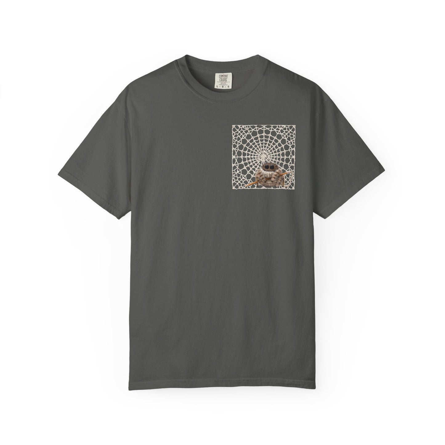 Knitting Jumping Spider T-shirt