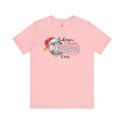 Custom CRUISE Family Christmas T-shirt