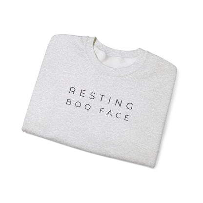 Resting BOO Face - Casual chic Halloween Sweatshirt