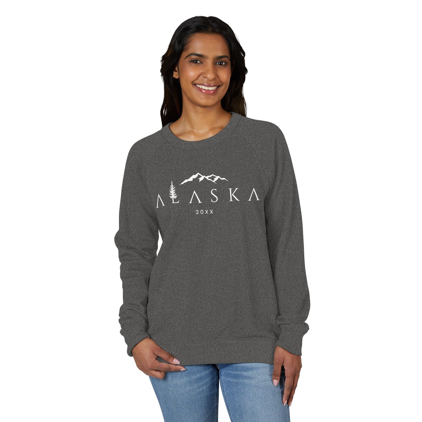 Alaska Sweatshirt - French Terry fabric with Raglan sleeve style