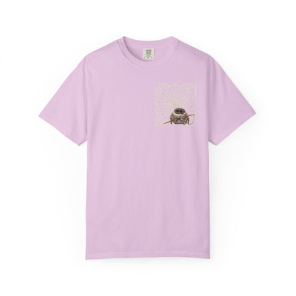 Knitting Jumping Spider T-shirt