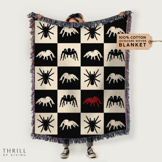 Checkered Spider Blanket