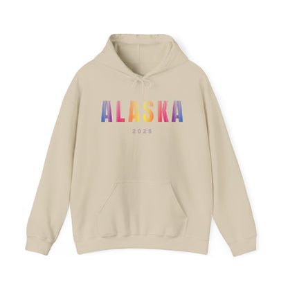 Aurora Borealis ALASKA Hoodie - Unisex Custom Hooded sweatshirt