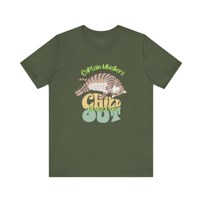 Captain Whiskers Cruise Crew Tee