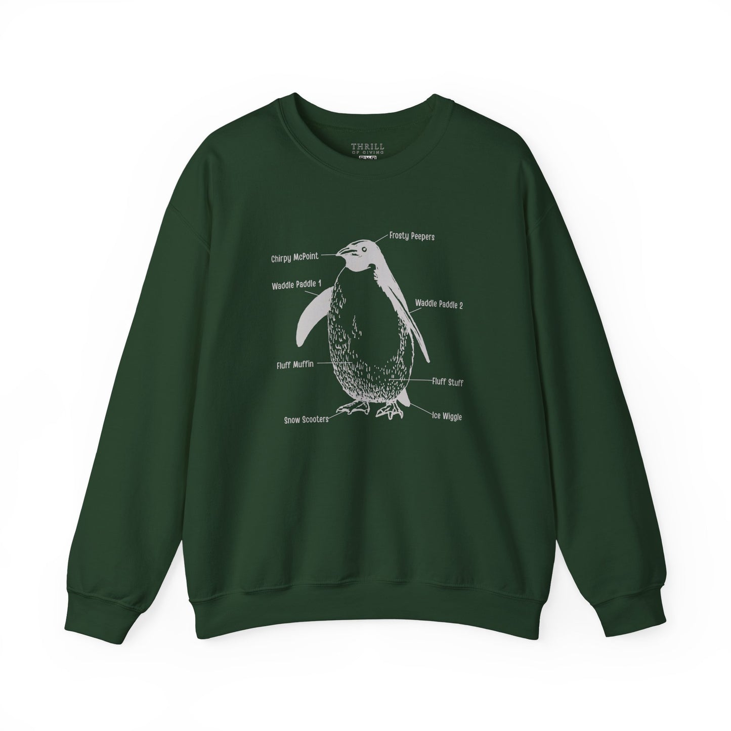 Penguin Diagram Crewneck