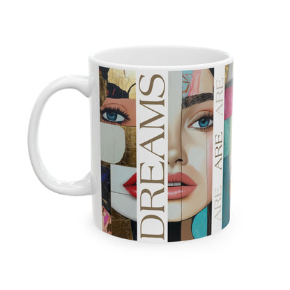 DREAMS are free, work hard for them Mug