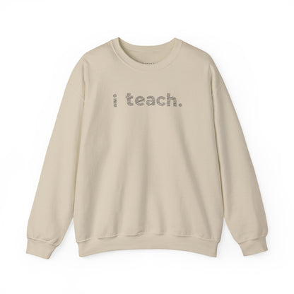 Fun Scribble Teacher Sweatshirt