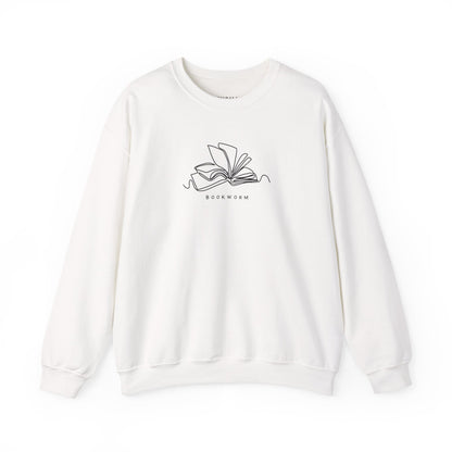 Bookworm Sweatshirt - Minimalist edition