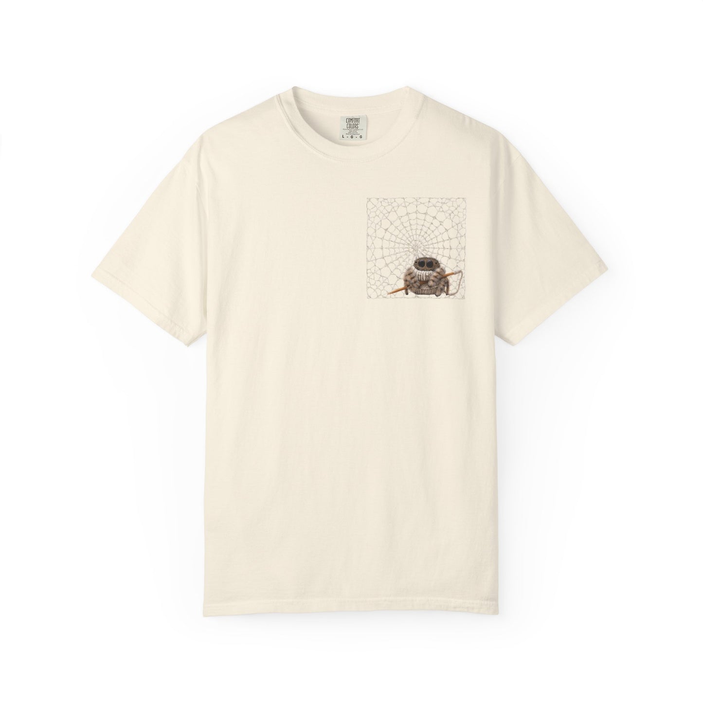 Knitting Jumping Spider T-shirt