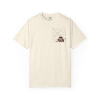 Knitting Jumping Spider T-shirt