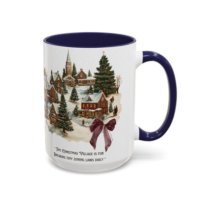 Tiny Christmas Village Mug