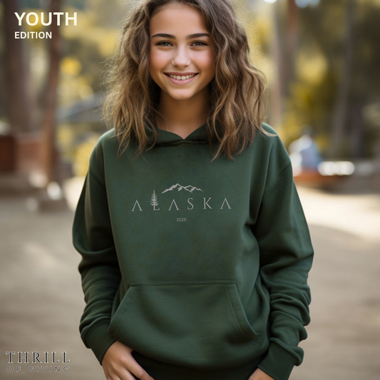 Custom Alaska Hoodie - YOUTH Edition