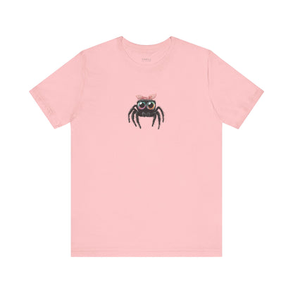 Pink Bow Jumping Spider  T-shirt