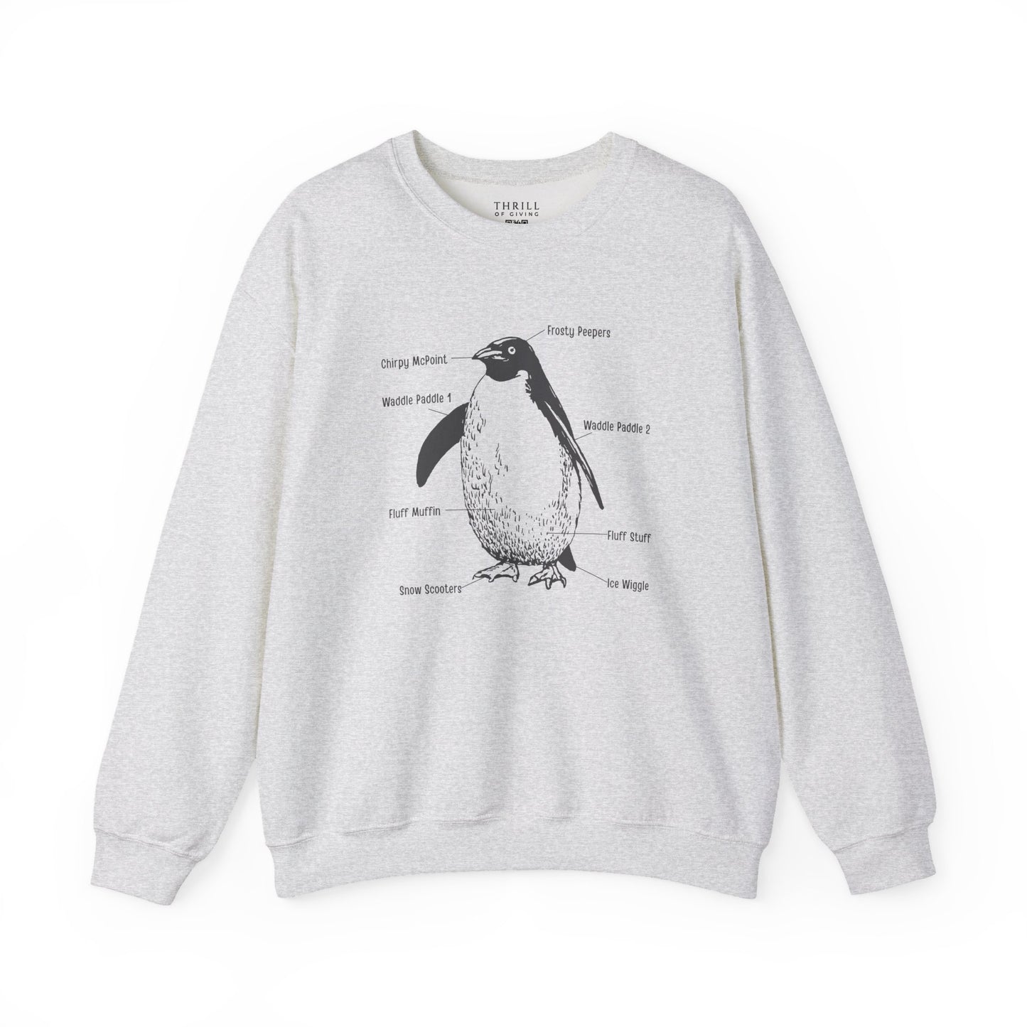 Penguin Diagram Crewneck