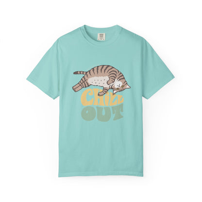 Funny Chill Out Cat T-shirt