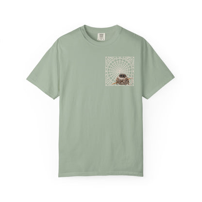 Knitting Jumping Spider T-shirt