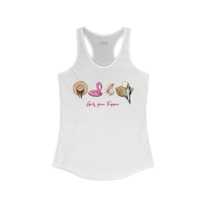 Girls Gone Trippin Racerback Tank Top