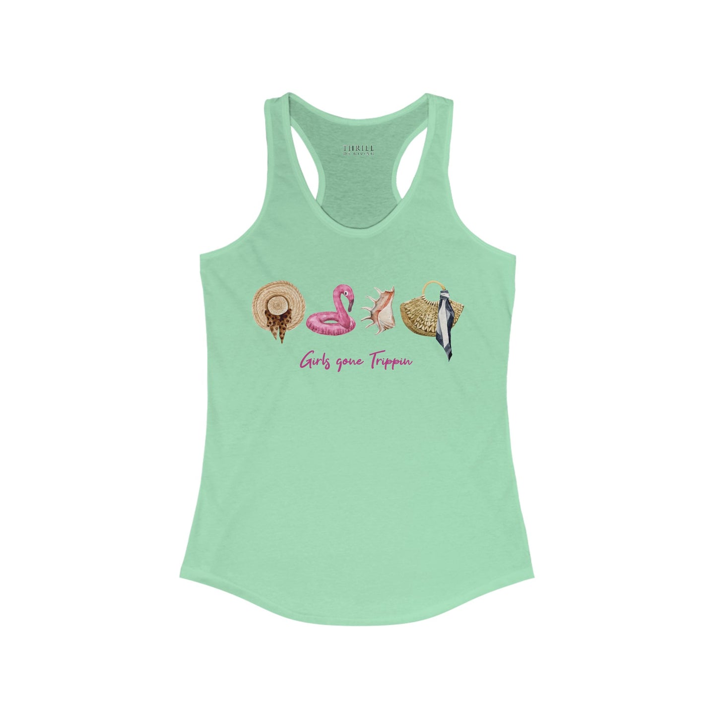Girls Gone Trippin Racerback Tank Top