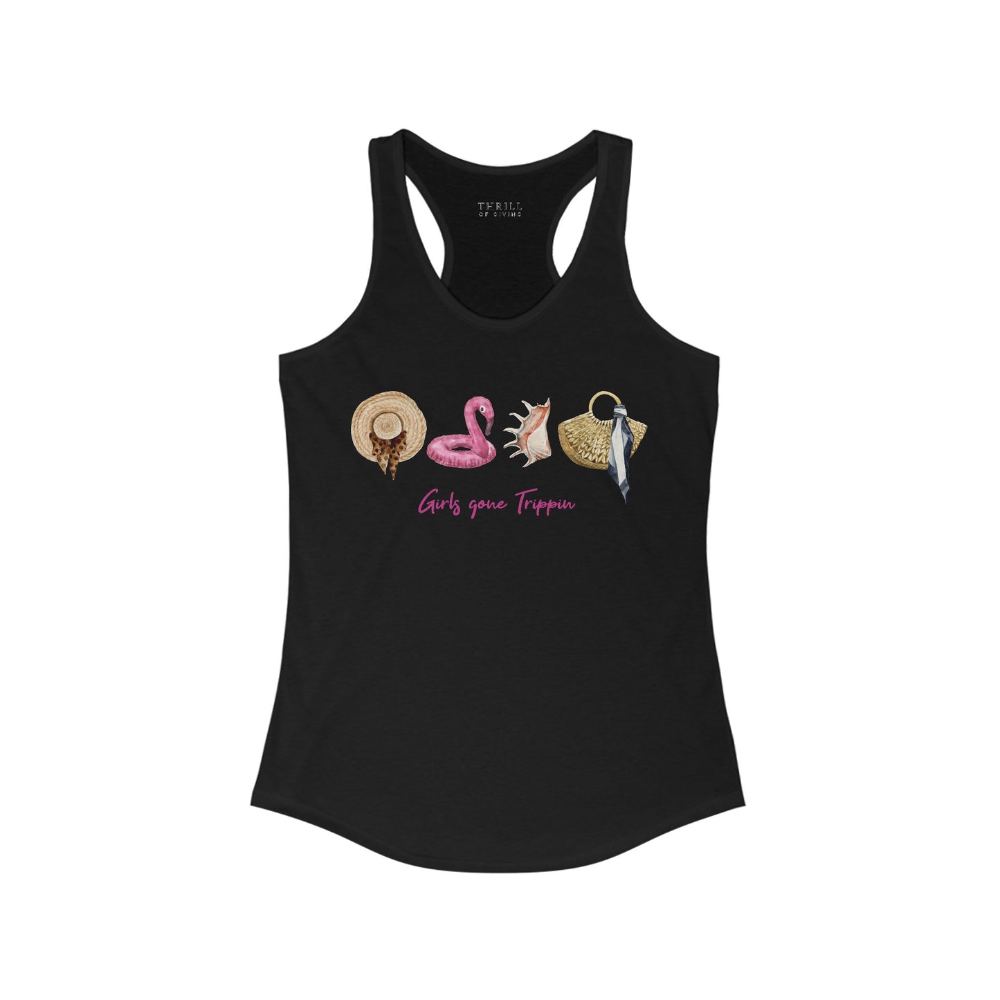 Girls Gone Trippin Racerback Tank Top