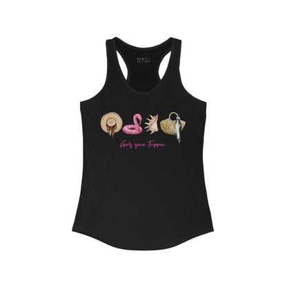 Girls Gone Trippin Racerback Tank Top