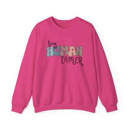 Funny Tiny HUMAN Tamer Sweatshirt