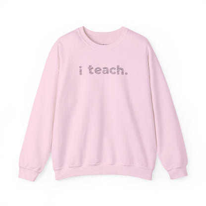 Fun Scribble Teacher Sweatshirt