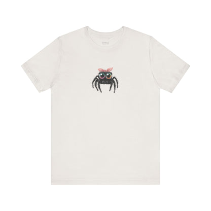 Pink Bow Jumping Spider  T-shirt