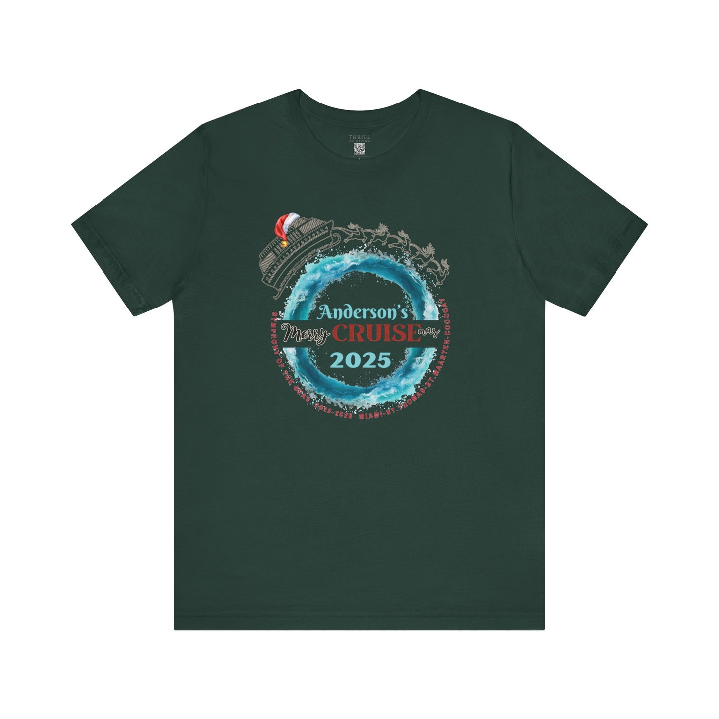 Custom Family Christmas CRUISE T-shirt