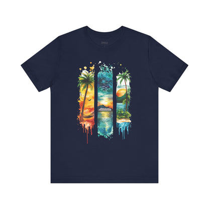 Watercolor Brush Cruise T-shirt