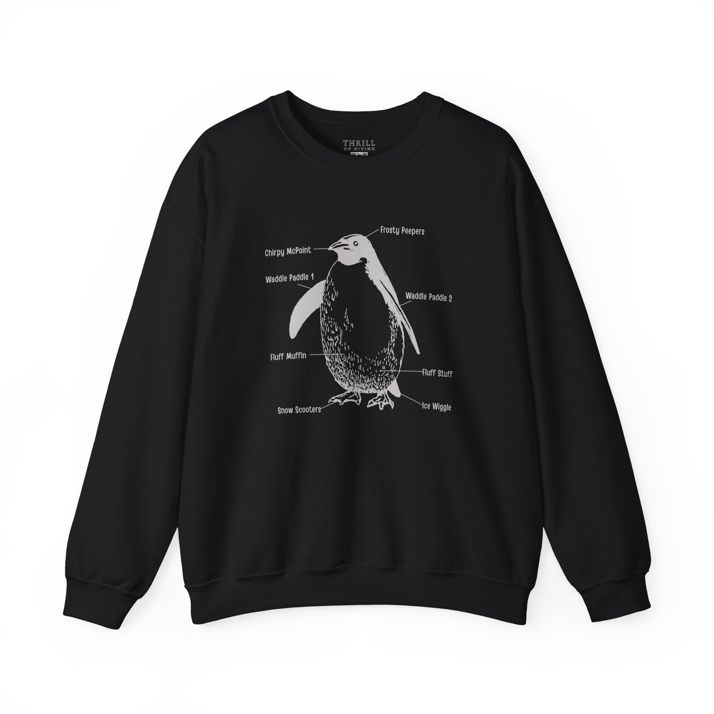 Penguin Diagram Crewneck