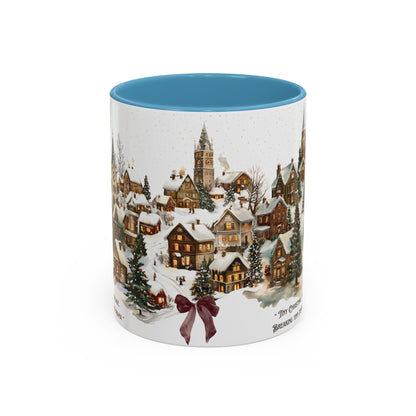 Tiny Christmas Village Mug