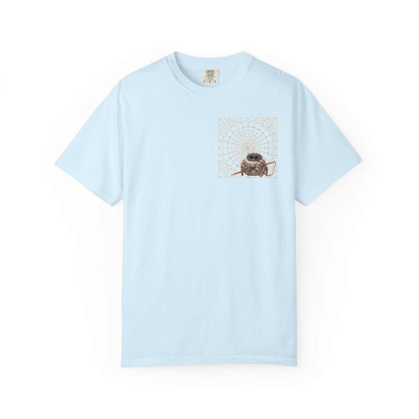 Knitting Jumping Spider T-shirt