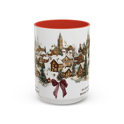 Tiny Christmas Village Mug