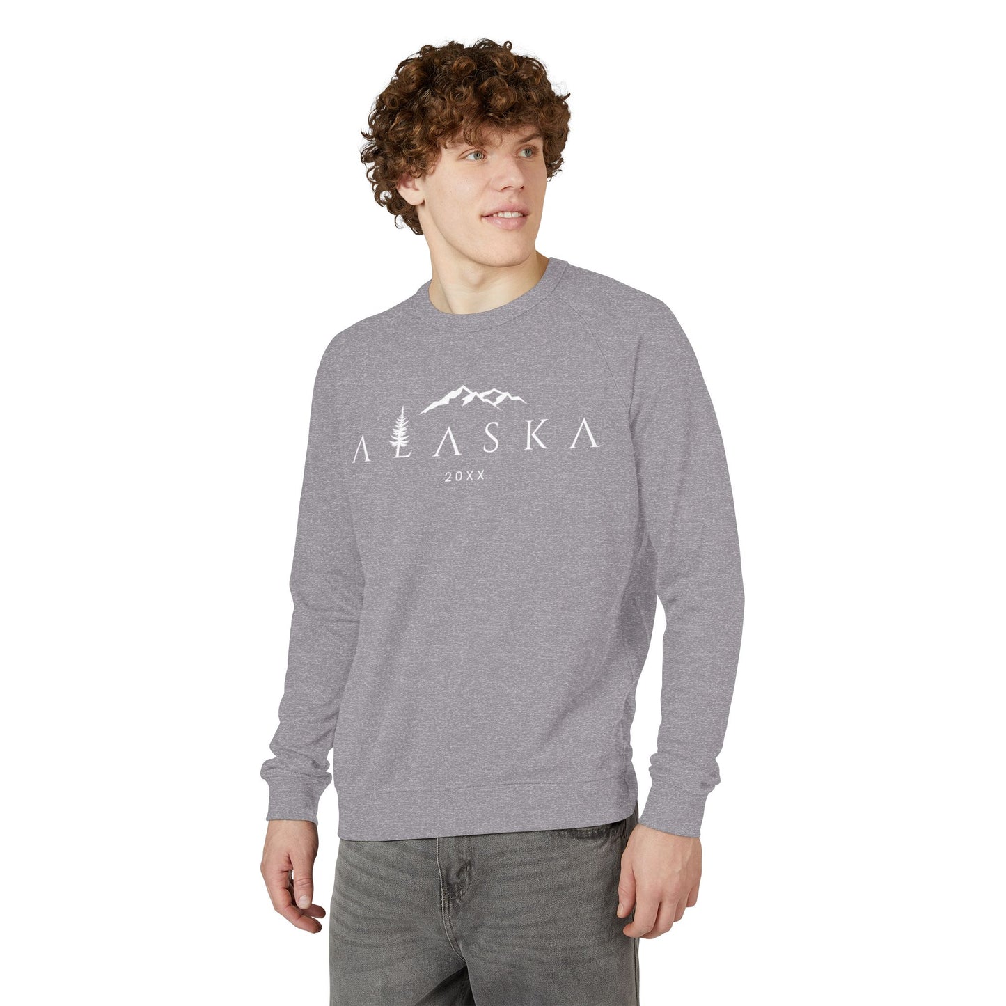 Alaska Sweatshirt - French Terry fabric with Raglan sleeve style