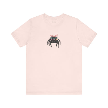 Pink Bow Jumping Spider  T-shirt