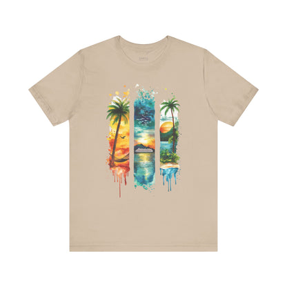 Watercolor Brush Cruise T-shirt
