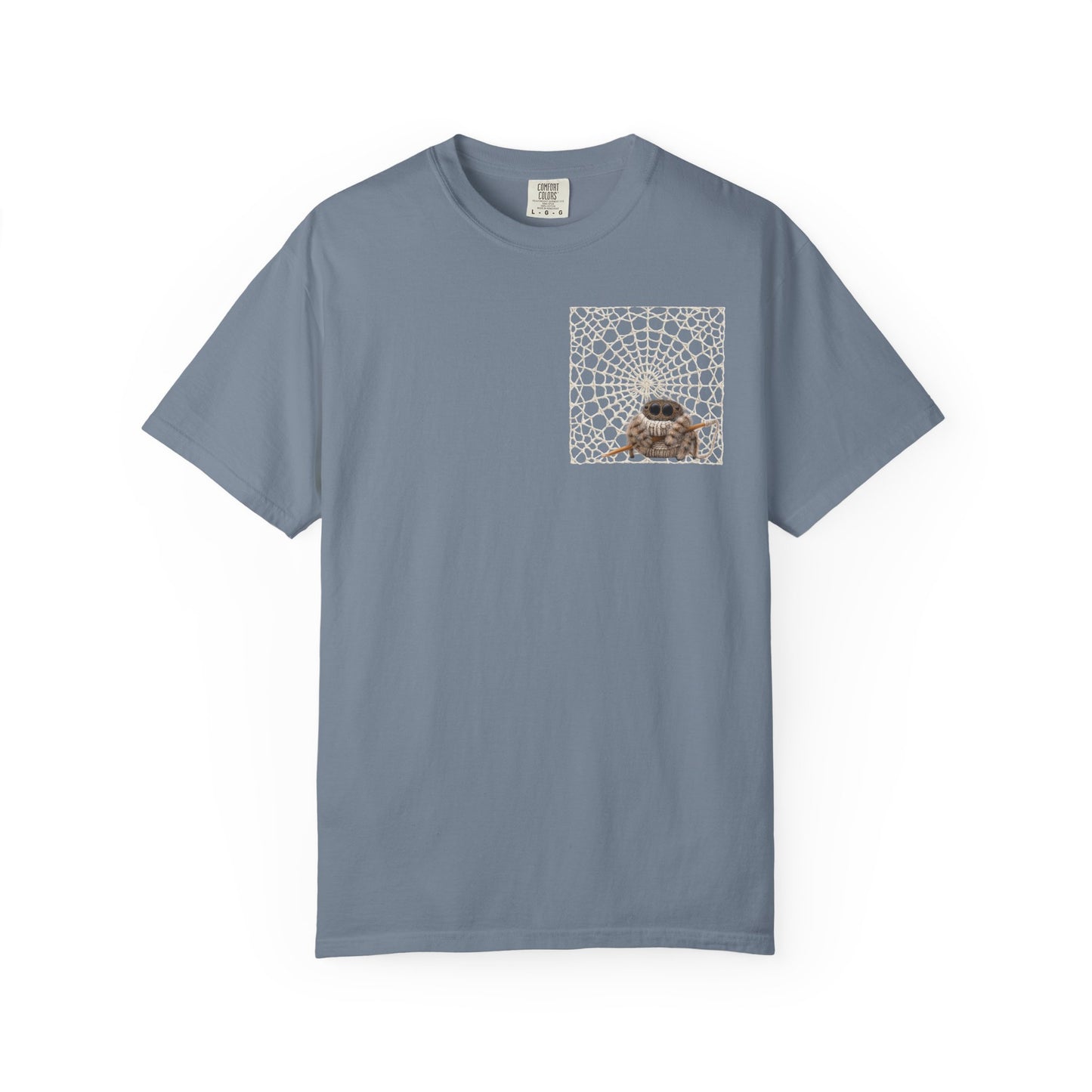 Knitting Jumping Spider T-shirt