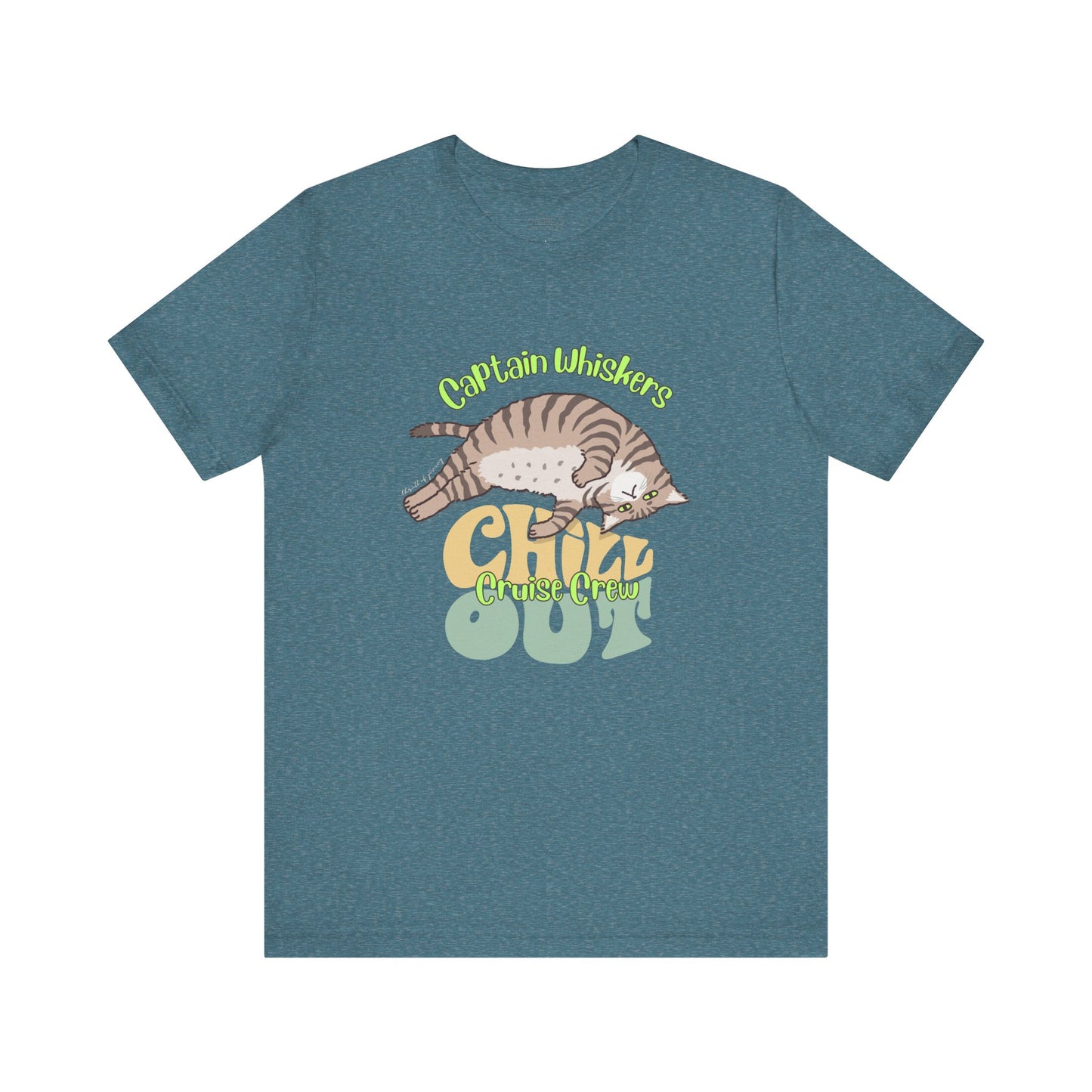 Captain Whiskers Cruise Crew Tee