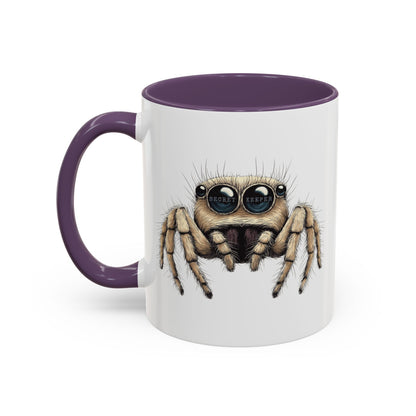 Cute Jumping Spider Mug - SECRET KEEPER
