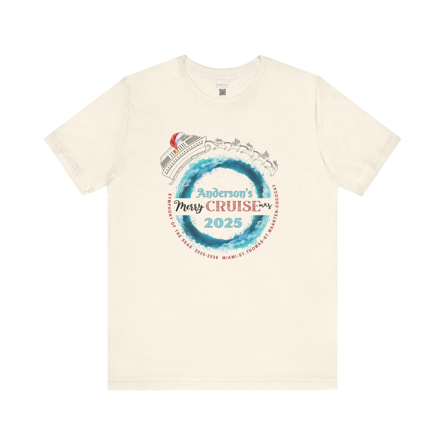 Custom Family Christmas CRUISE T-shirt