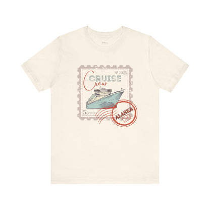 Custom Stamp Cruise Crew Tee