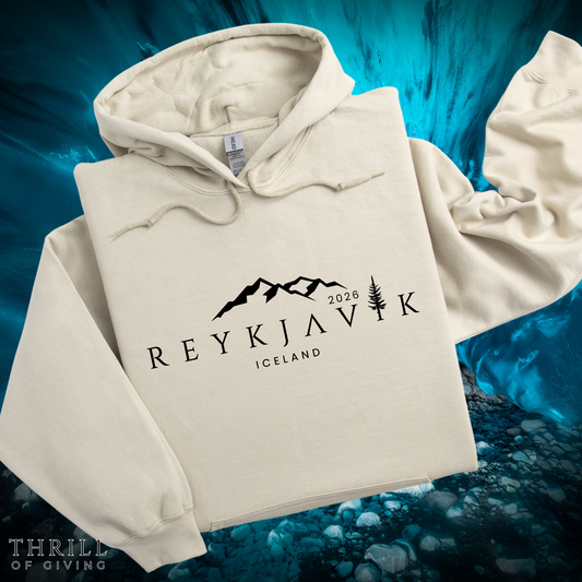 REIKJAVIK Iceland Hoodie - Custom