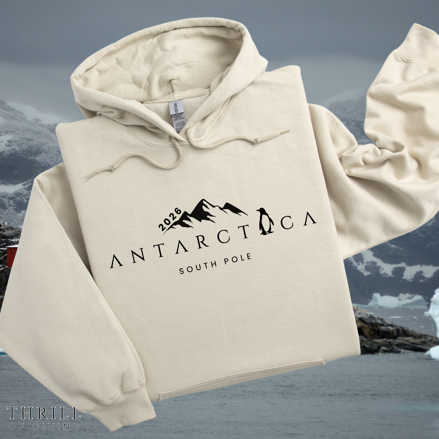 ANTARCTICA Hoodie - Travel Essential