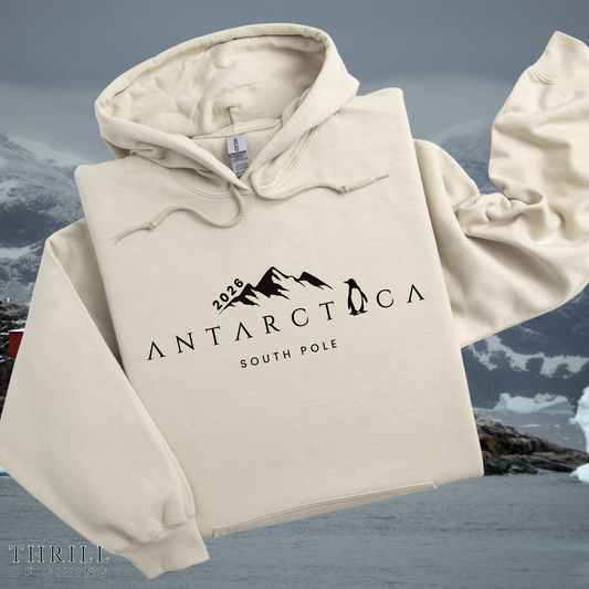 ANTARCTICA Hoodie - Travel Essential