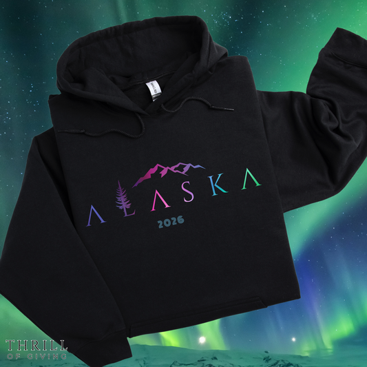 ALASKA Hoodie - Aurora Borealis EDITION