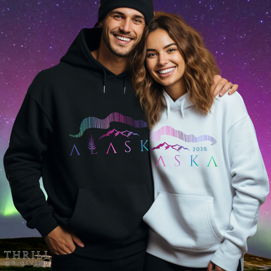 ALASKA Hoodie - Northern Lights