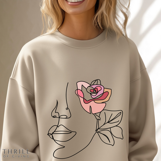 Motivational sweatshirt - Beauty within